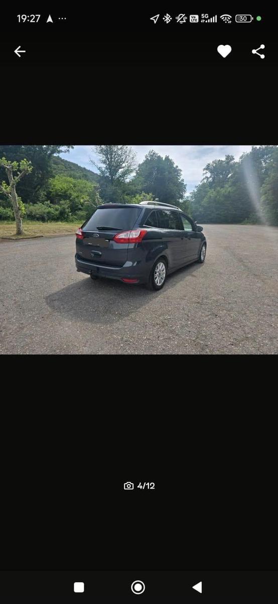 Ford Grand C-MAX 2013 — rear view