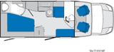 Knaus Sky TI 650 MF GFK-Dach, Fahrradträger - Knaus Sky 650 mf