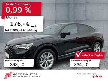 Audi Leasingangebot: Audi Q3 Sportback 35 TDI S-TR S-LINE LED+NAVI+RFK+ACC