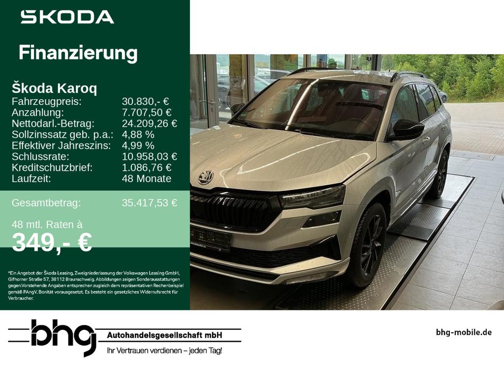 Skoda Karoq 20 TSI DSG Sportline 4x4 2022