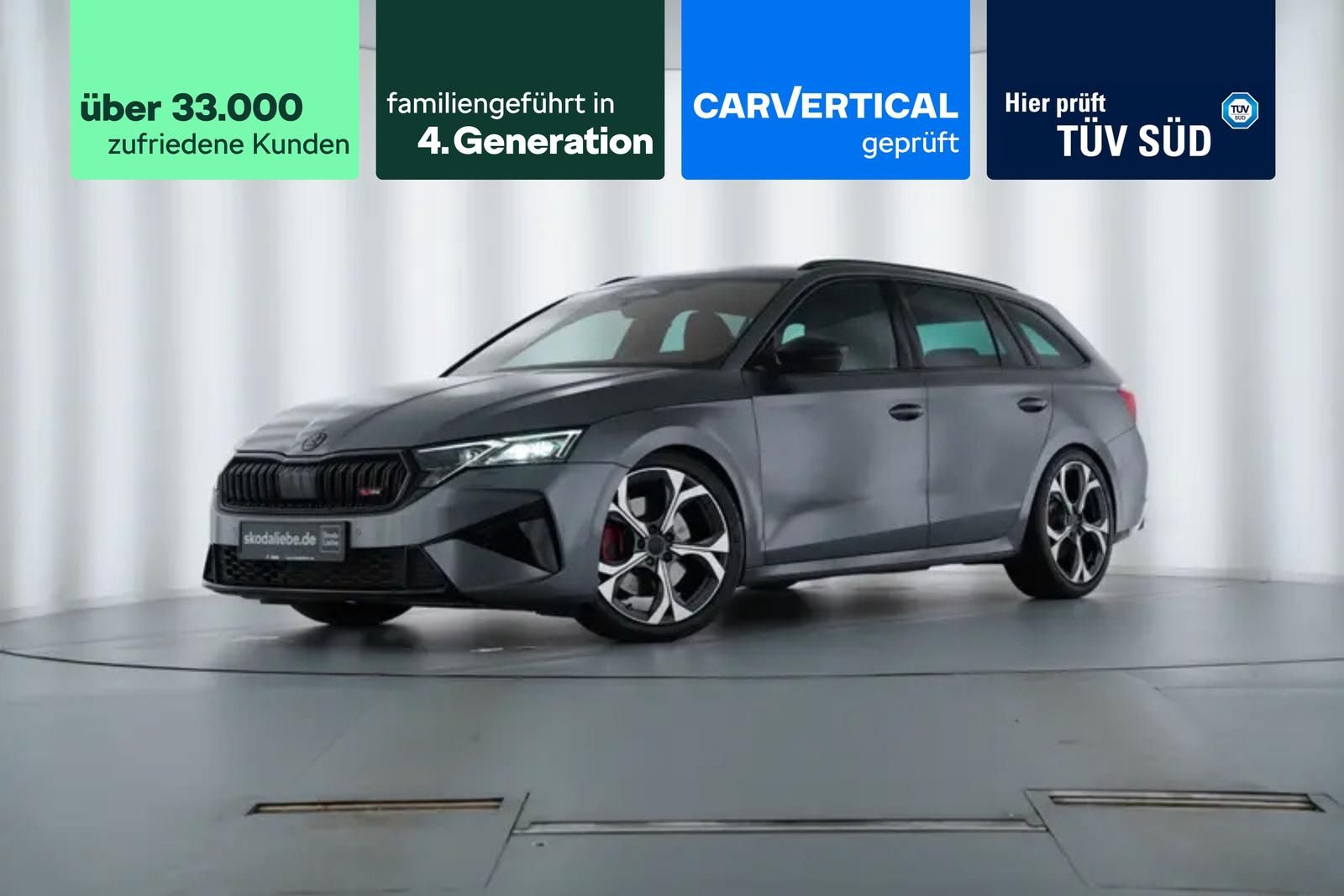 Skoda OCTAVIA COMBI RS 265PS DSG TIEFERLEGUNG+BREITER