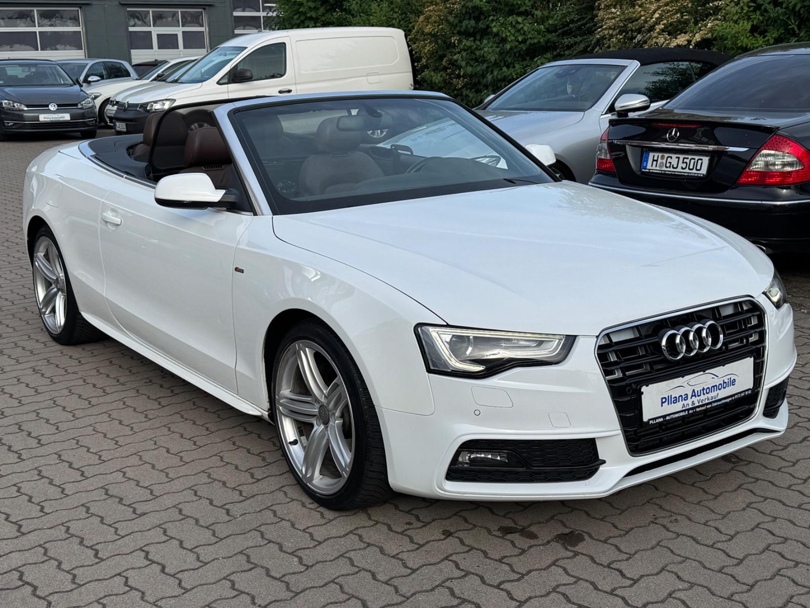 Audi A5 Cabriolet 3.0 TDI S-Line,TÜV-AU Neu,Vollleder