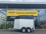 Humbaur Xanthos 2-Pferdeanhänger 2,4t. ALU Sattelkammer - Tier-/Pferdetransport 4 pferde