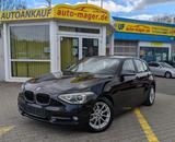 BMW 116d 5Trg Sport-Line*2Hand*Temp*PDC*BiXen*SD*TOP - BMW mit Diesel-Antrieb: Schwarz, Limousine