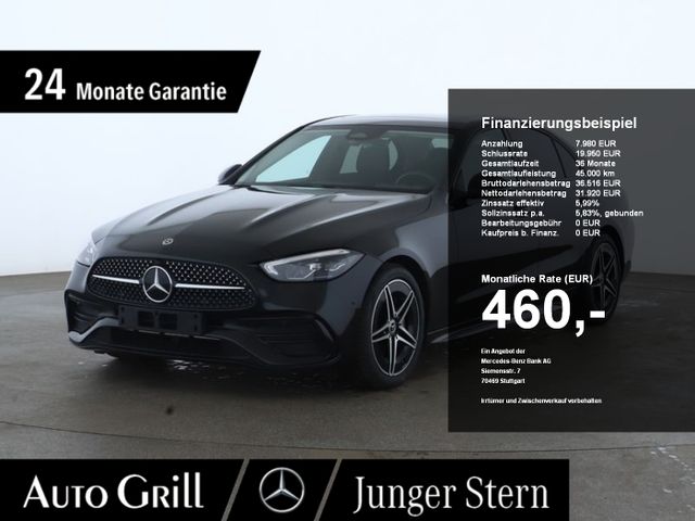 Mercedes-Benz C 220 d AMG Night Schiebedach AHK MBUX Totwinkel