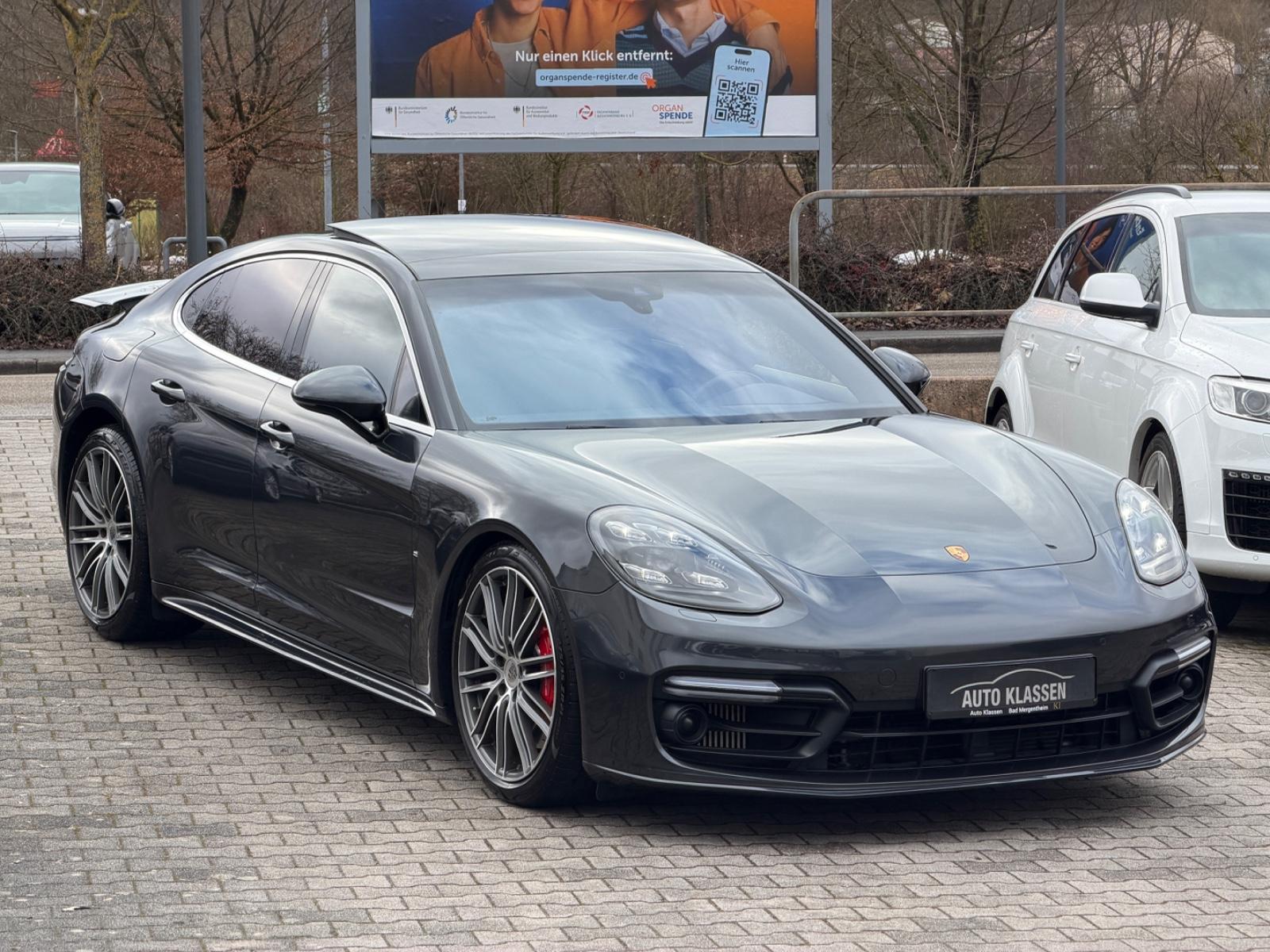 Porsche Panamera Turbo/DEUTSCH/1HAND/PZ Service/abs.Voll