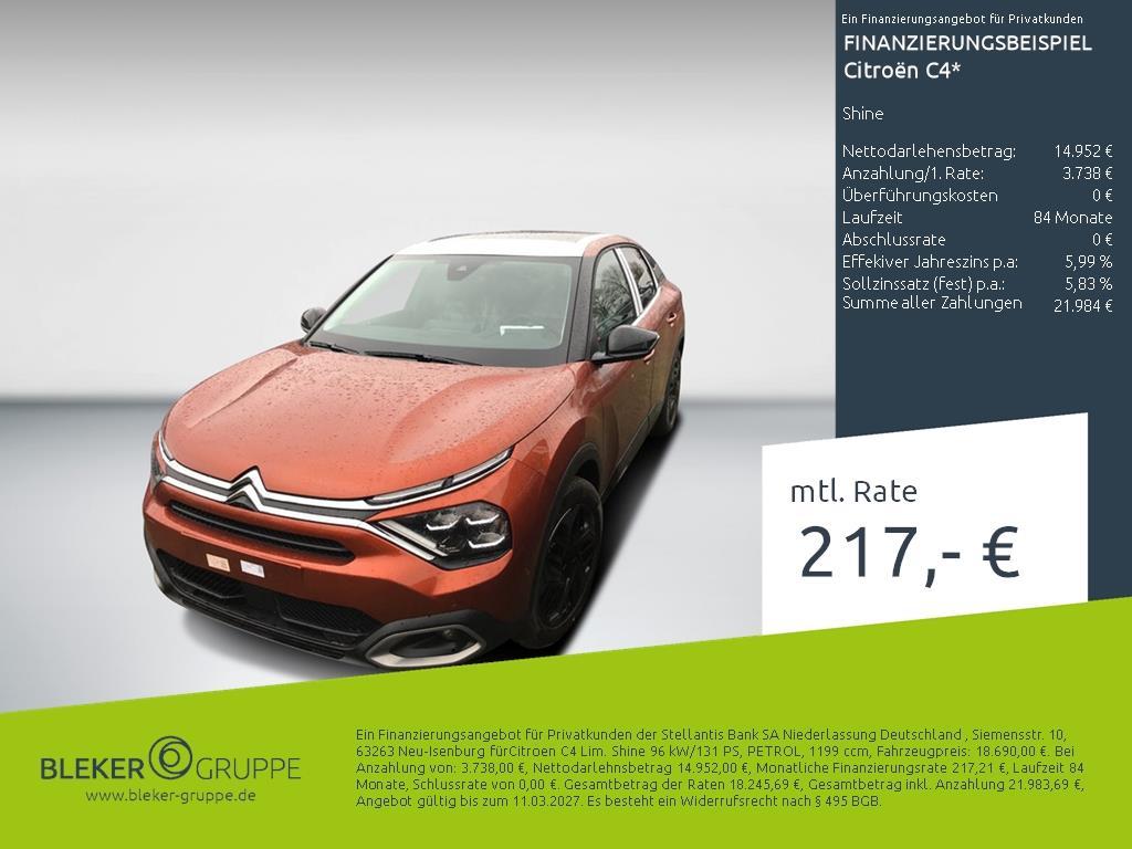 Citroën C4 SHINE PT130 EAT8