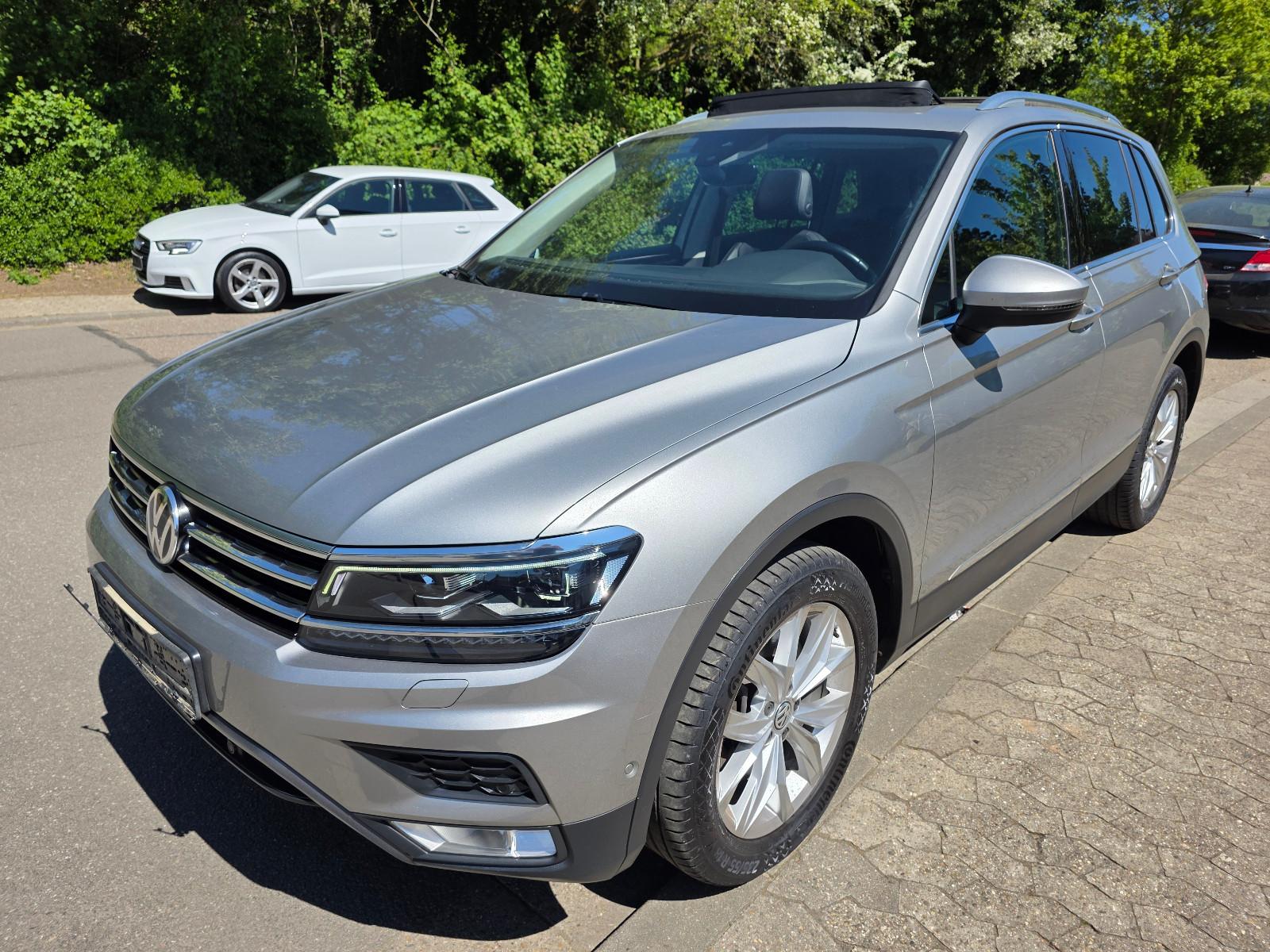 Volkswagen Tiguan Highline BMT 4Motion 1.Hand Tüv Neu, Voll