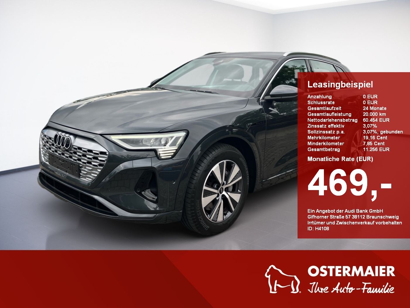 Audi Q8 e-tron ADVANCED 55 NP:110tEUR! B&O.MATRIX.ACC
