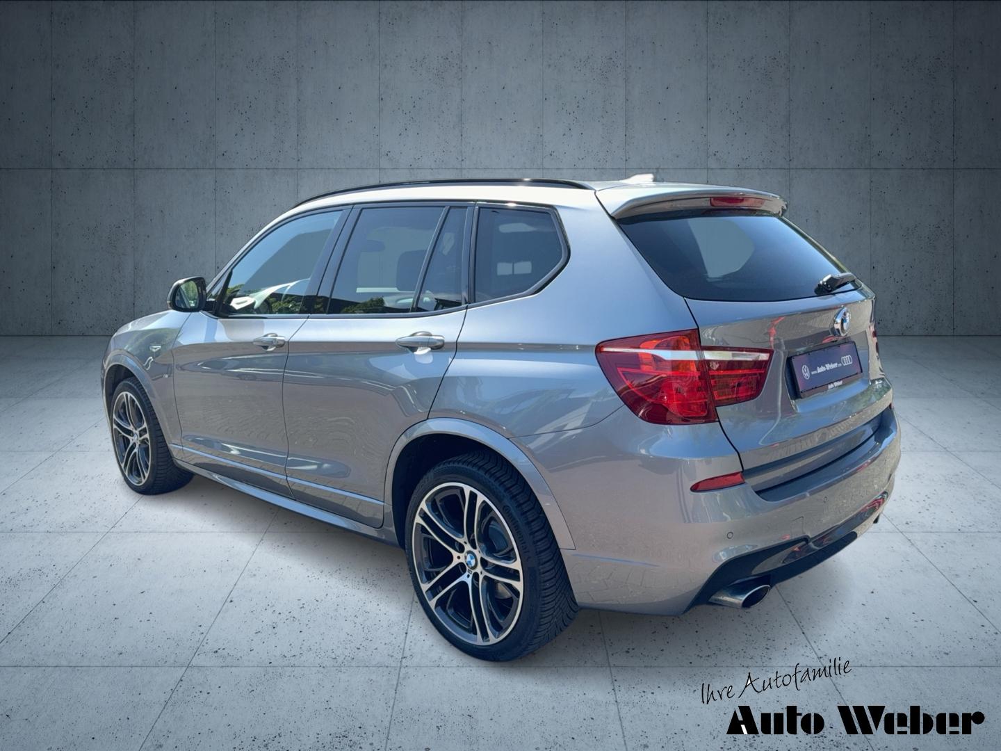 BMW X3 20d xDrive M-Sport Leder Navi HUD Pano