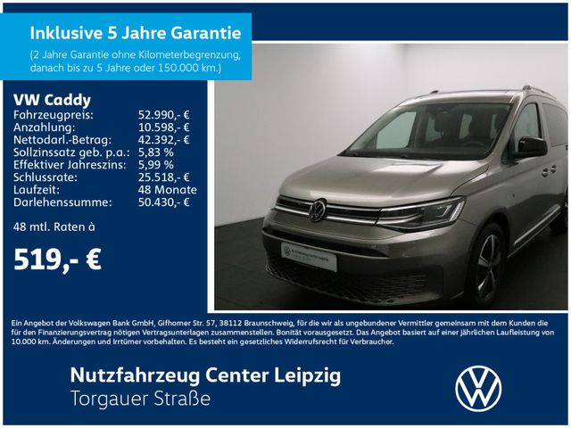 Volkswagen Caddy Style 2.0 l TDI 90 kW DSG*PD*NAVI*AHK