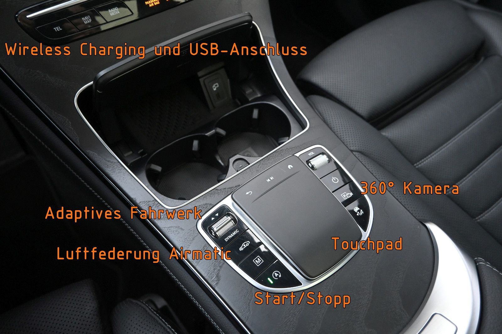 Fahrzeugabbildung Mercedes-Benz GLC 400 d 4MAT. °NIGHT PAKET°ACC°AHK°STANDHEIZ°