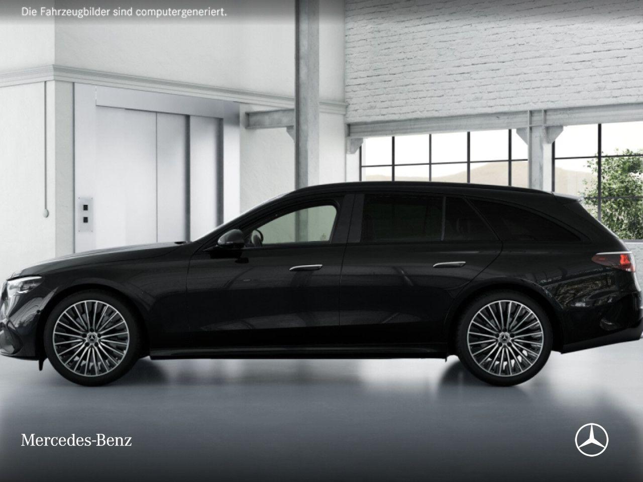 Mercedes-Benz E 220 d T 4M AMG Sportpaket Night AMG 20" Leder