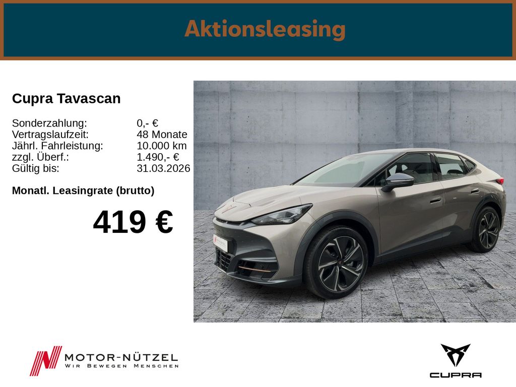 Cupra Tavascan Elektromotor VZ Automatik