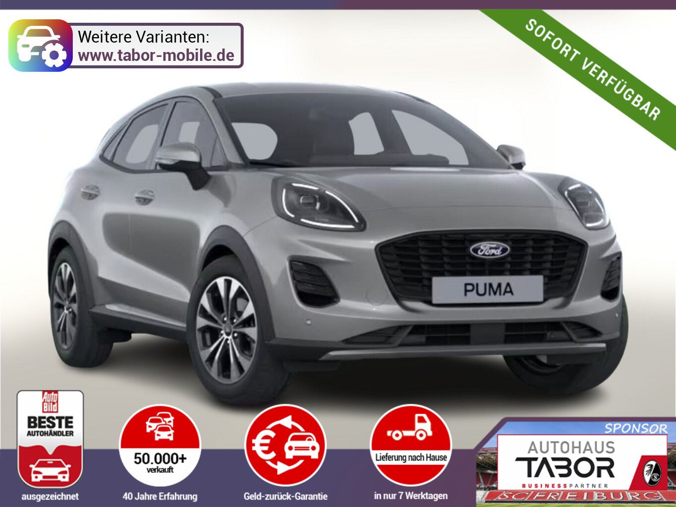 Ford Puma MHEV Titanium WinterP LED Kam PDC UVP-30%*