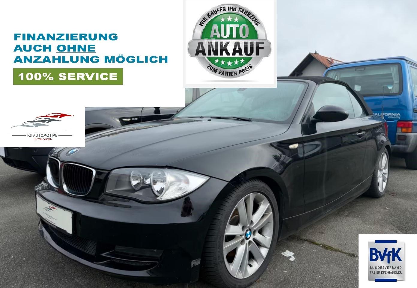BMW 118i Cabrio 2.0*1.Hand*Leder*Motorschaden*