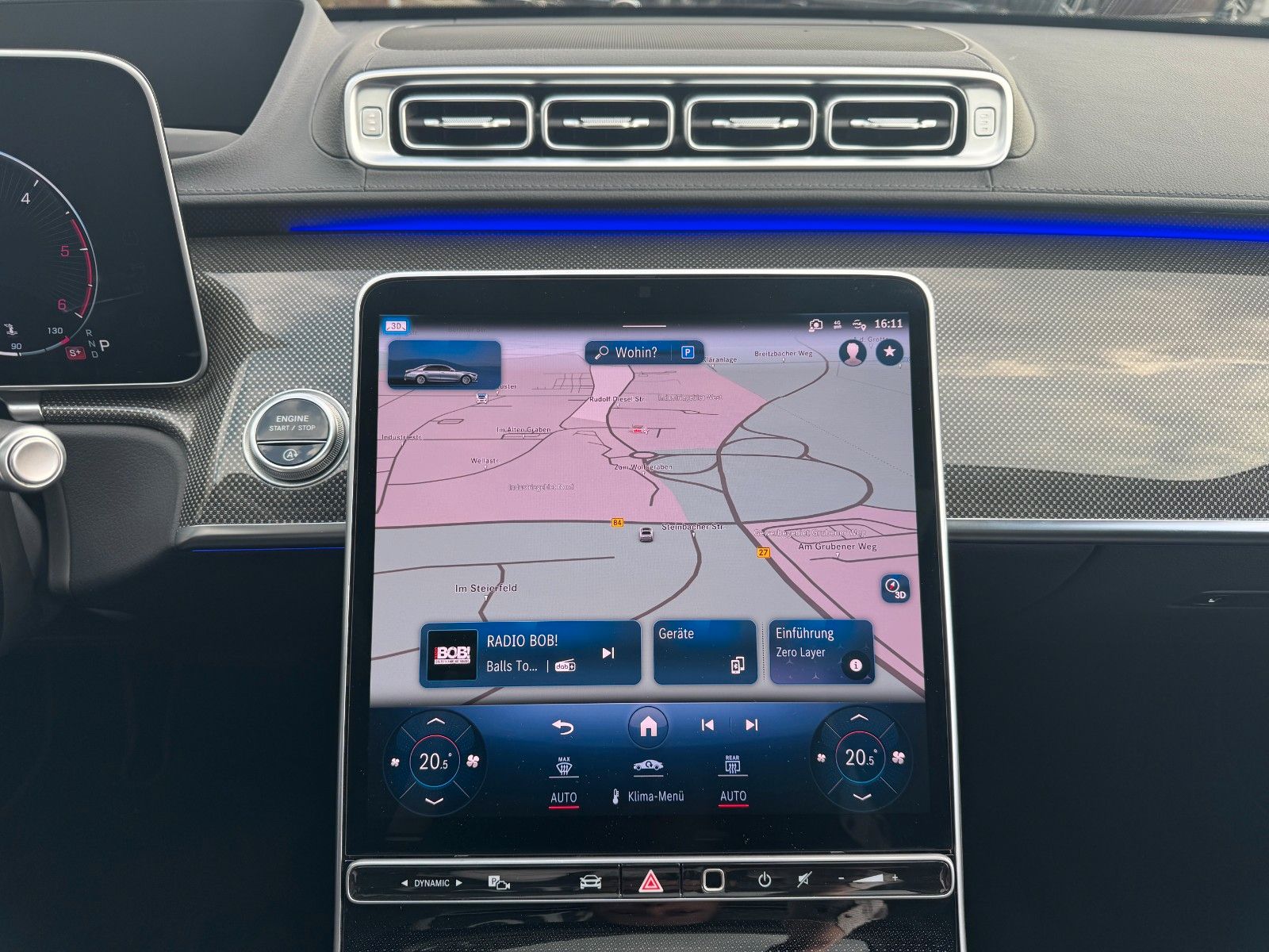 Fahrzeugabbildung Mercedes-Benz S 400d 4M AMG+Pano+Massage+HUD+360+AirM+