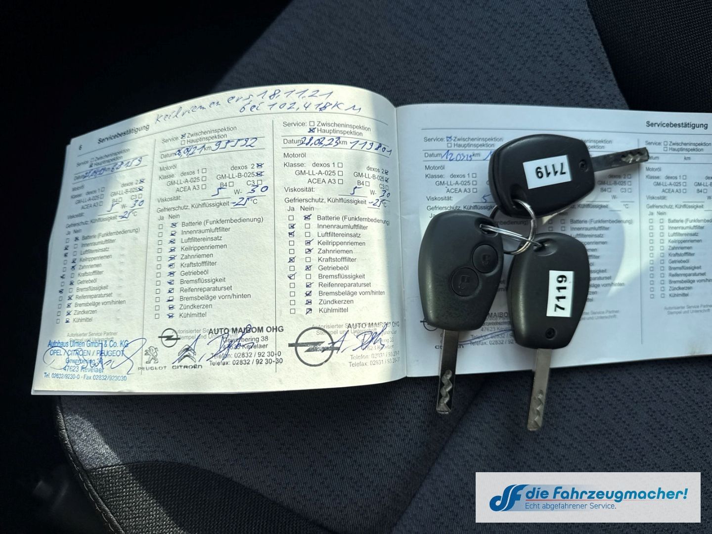 Fahrzeugabbildung Opel Vivaro B Kasten L1H1 2,7t 1.6 CDTI *7119