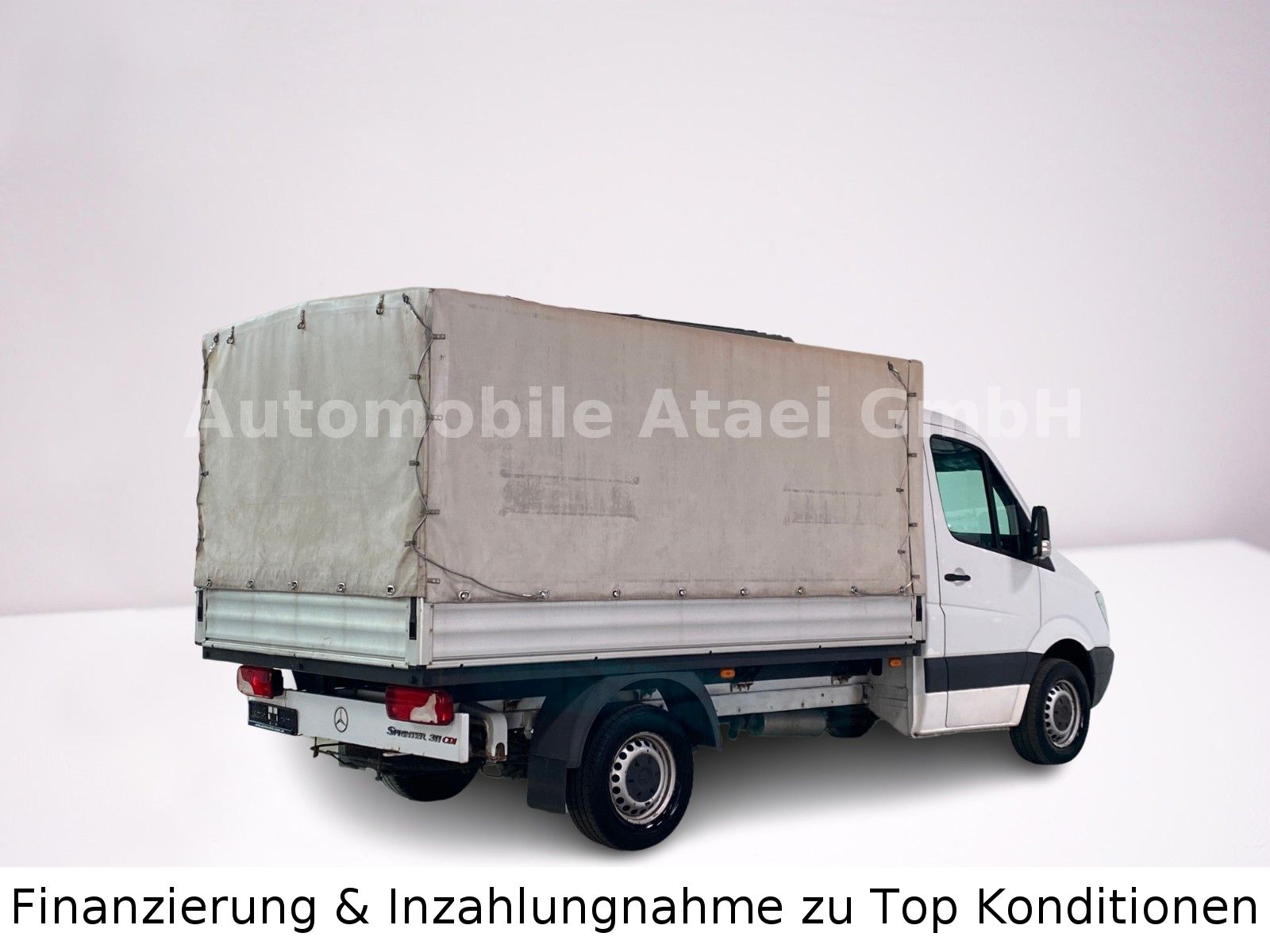 Fahrzeugabbildung Mercedes-Benz Sprinter 311 Pritsche+Plane 3-SITZER+1.HAND 2345