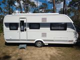 Hobby 495 UL De Luxe Edition mit Knott ETS  - Hobby 495 de luxe ul Wohnwagen gebraucht