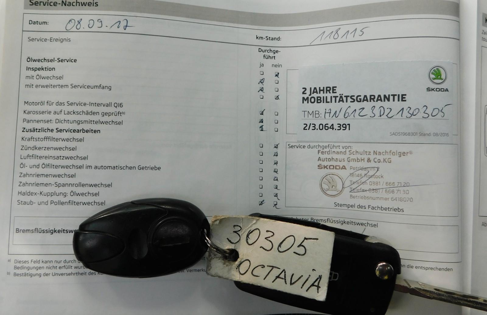 Skoda Octavia 2013 — photo 14