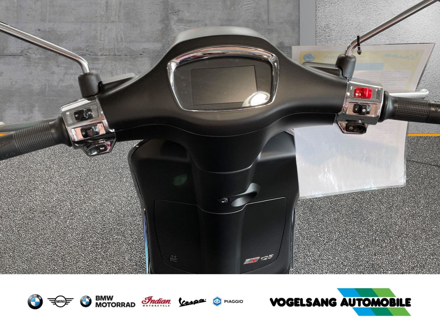 Fahrzeugabbildung Vespa Sprint 125 Sport, I-Get, E5, TFT Display, Wegfah