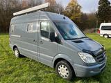Mercedes-Benz 319 WOMO mit Markise - AHK - Palettenbett usw. - Wohnmobil oder -wagen Us