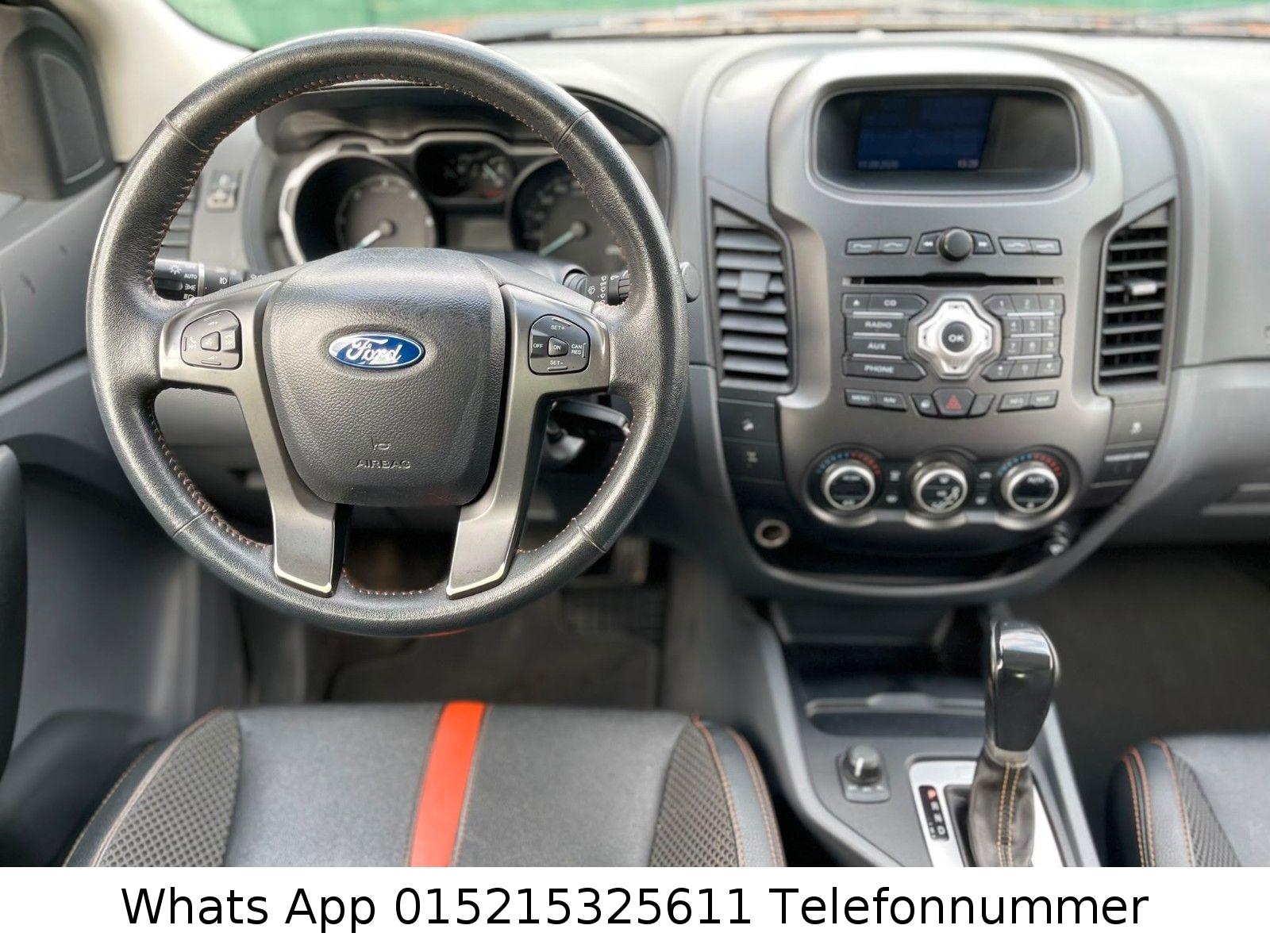 Ford Ranger 3.2 V6 200ch - 1 ère main - Automatique - Sièges chauffants éléctriques - Carnet entretien - Attelage - CT récent