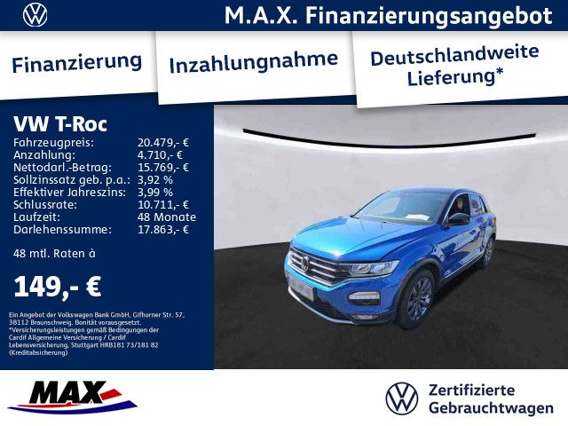T-Roc 1.5 TSI SPORT +AHK+ACC+PDC+WINTER+ALU 17"+