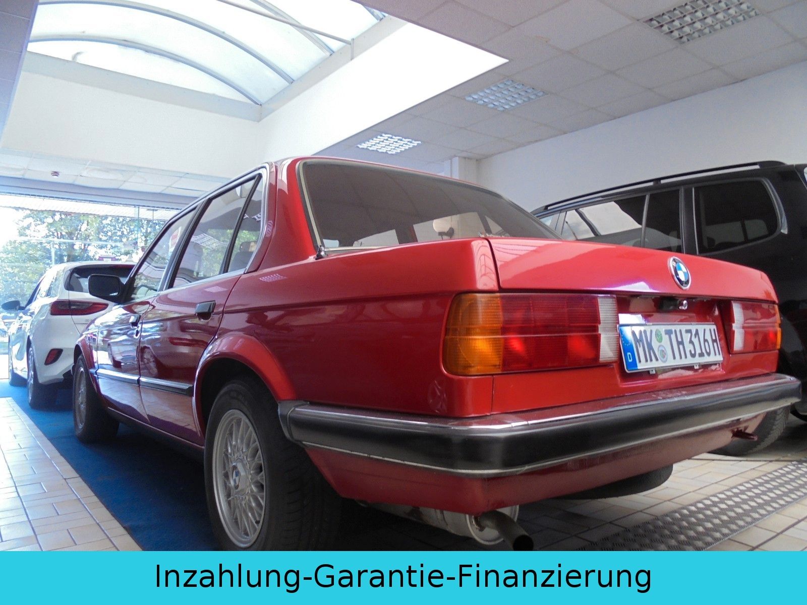 Fahrzeugabbildung BMW 316 E30 Limo Orginal 66Tkm/Mit H-Kennzeihen