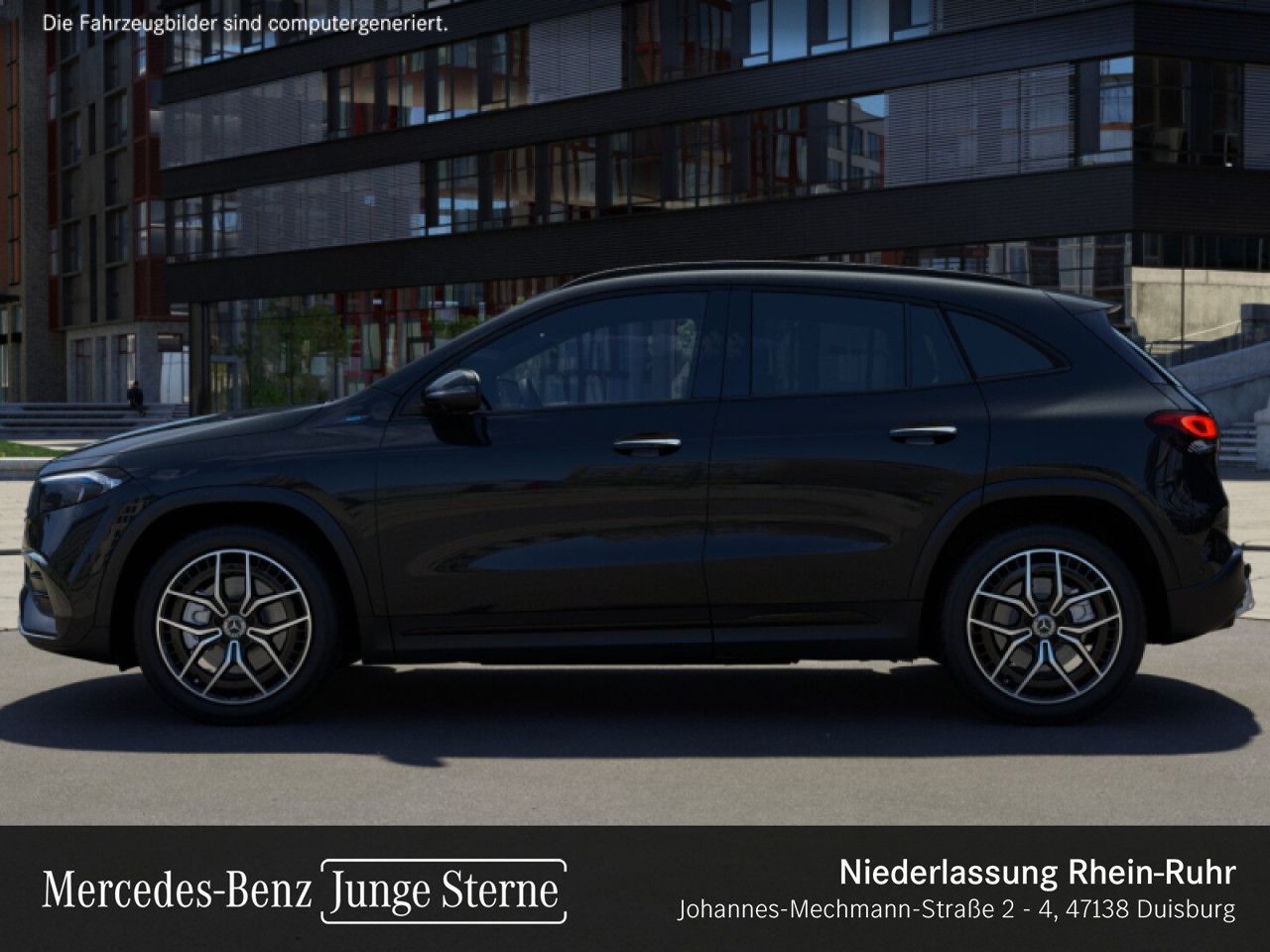 Mercedes-Benz EQA 350 4M AMG/Night/Fahrass/Pano/Volldig/AHK foto 7