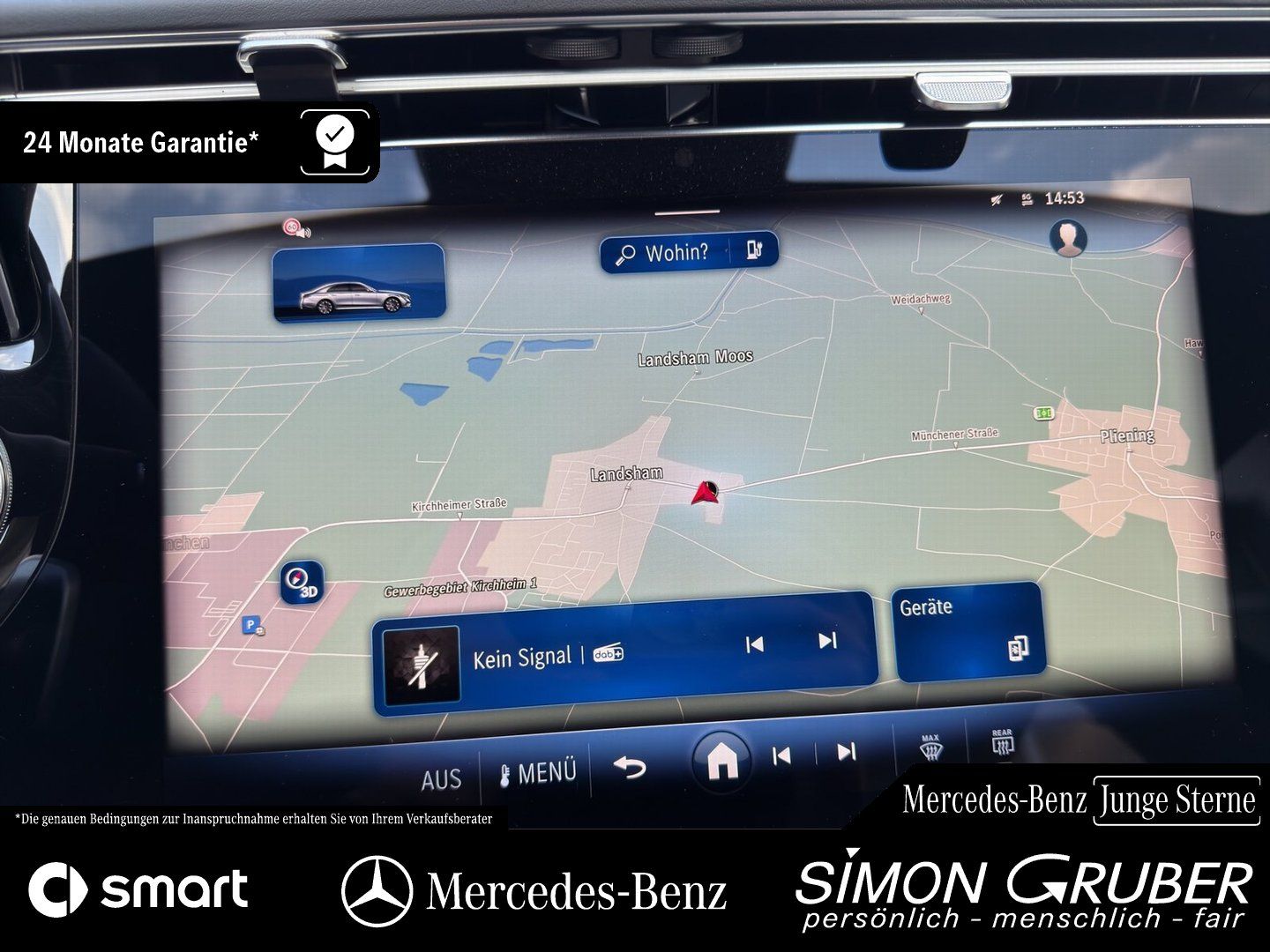 Fahrzeugabbildung Mercedes-Benz E 400 e 4M AMG Airmatic Nappa Superscreen HAL