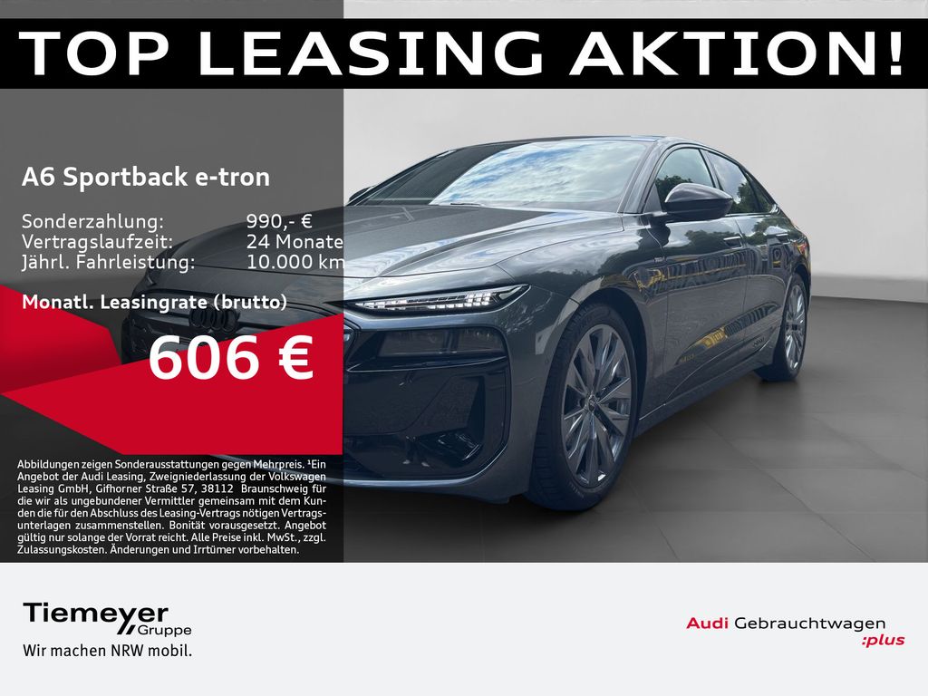 Audi A6 Sportback e-tron Perf. PANO BuO S-SITZE+ LUFT