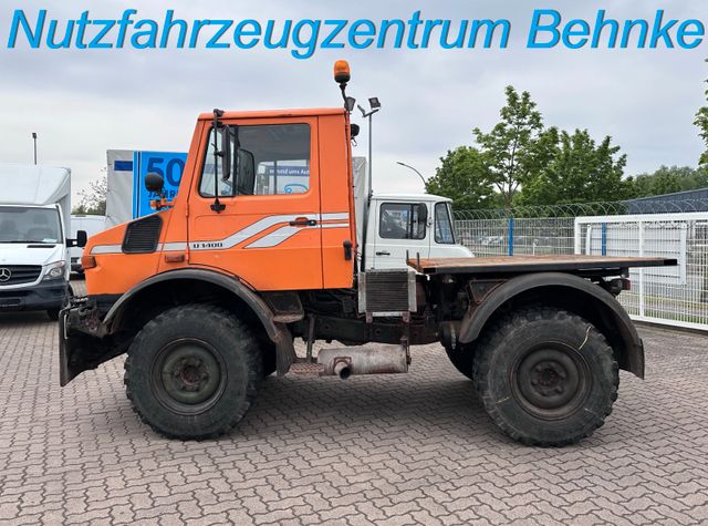 Unimog U 1400 Wandler/ Zapfwelle/ 2x AHK/ Hydraulik