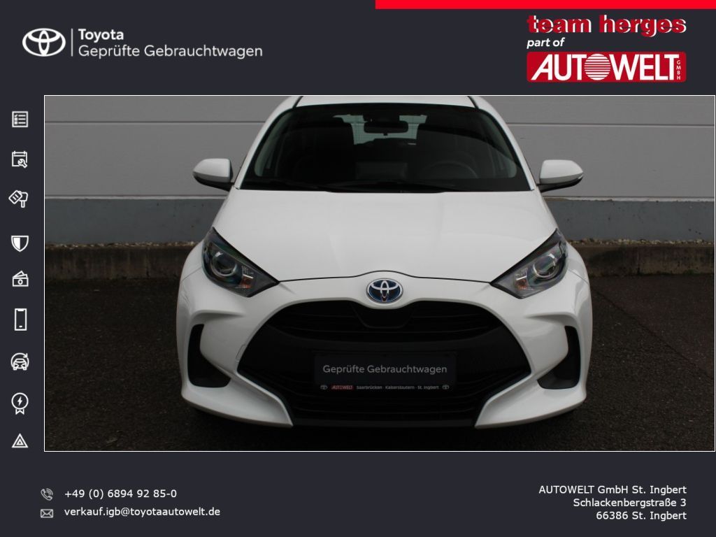 Fahrzeugabbildung Toyota Yaris Hybrid 1.5 VVT-i Comfort