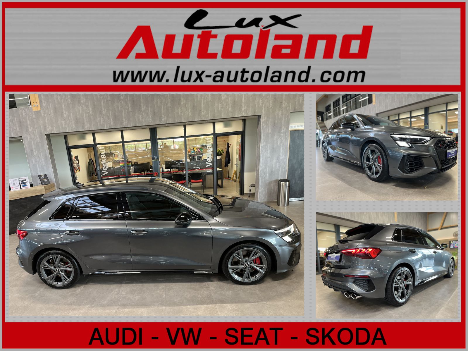 Audi S3 Quattro B&O Matrix Navi Kamera Alcantara ACC