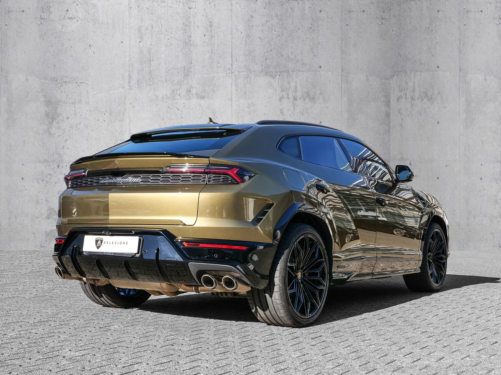 Lamborghini Urus SE Verde Gea Lucido Exterior AdPersonam foto 3