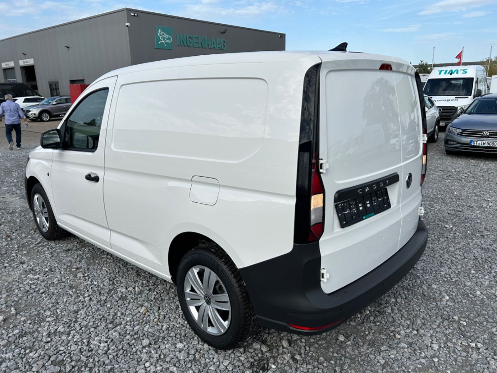Fahrzeugabbildung Volkswagen Caddy Cargo 2,0 TDI   L1H1  Heck Flügeltüren