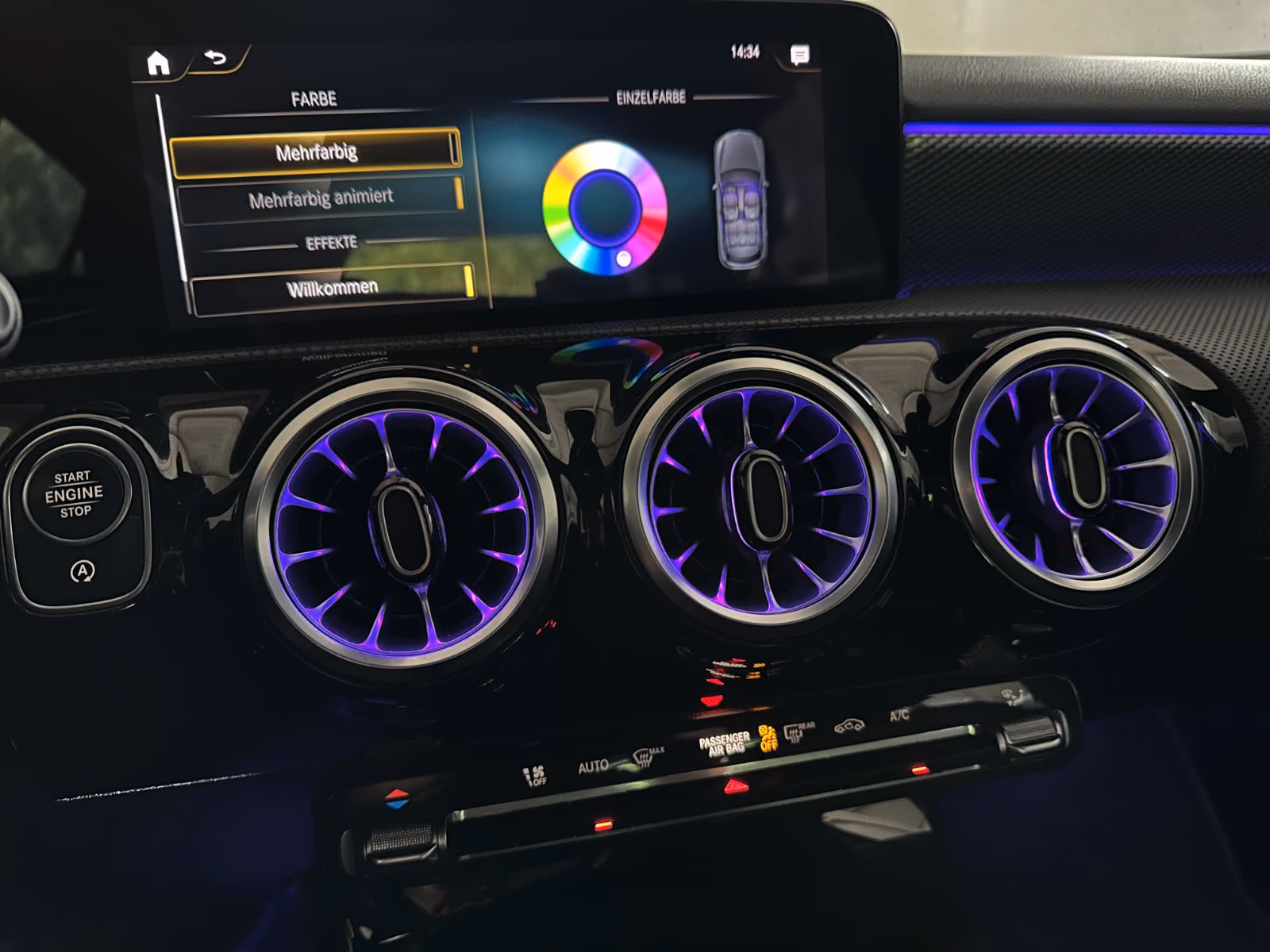 Mercedes-Benz A-Class AUTOMATIK LEDER SHZ RFK, миниатюра 16