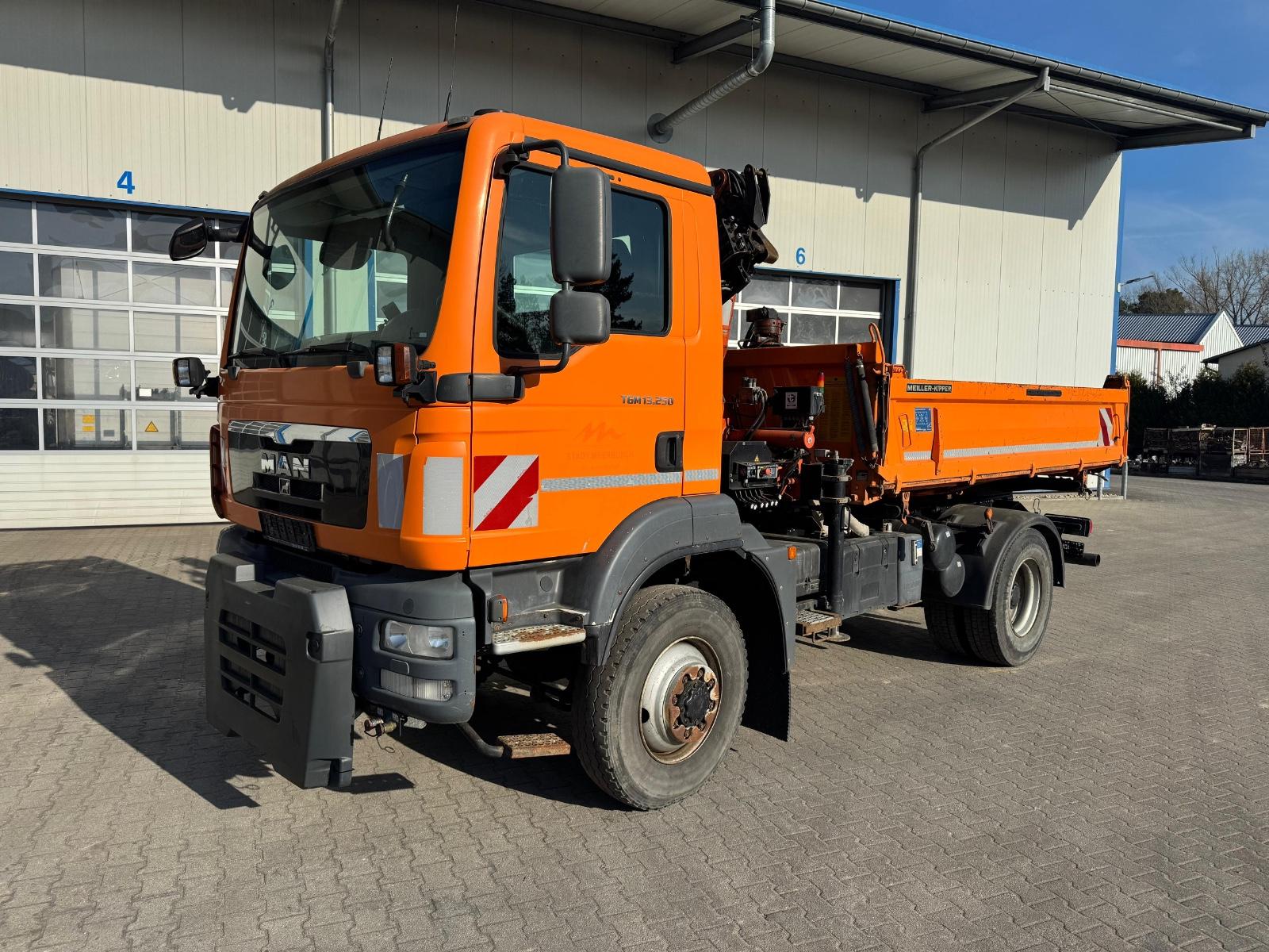 MAN TGM 13.250 BL 4x4 Allrad Kran Winterdienst