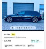 Audi A4 40 TDI S tronic S line Avant S line - Audi Gebrauchtwagen in Celle