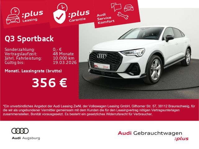 Q3 Sportback 2x S line 35 TFSI S tr. LED*AHK*8fa