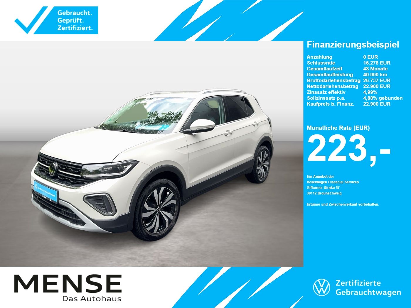 Volkswagen T-Cross 1.0 TSI Style DSG IQ.Light Matrix ACC LM foto 1