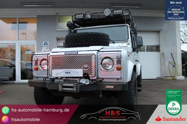 Land Rover Defender TD5 90 Soft Top Hochdach*7Sitzer