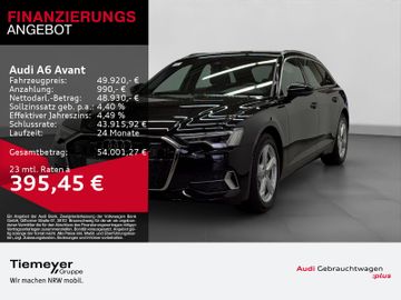 Audi Leasingangebot: Audi A6 Avant 45 TFSI Q ADVANCED LM19 LEDER KAMERA AH
