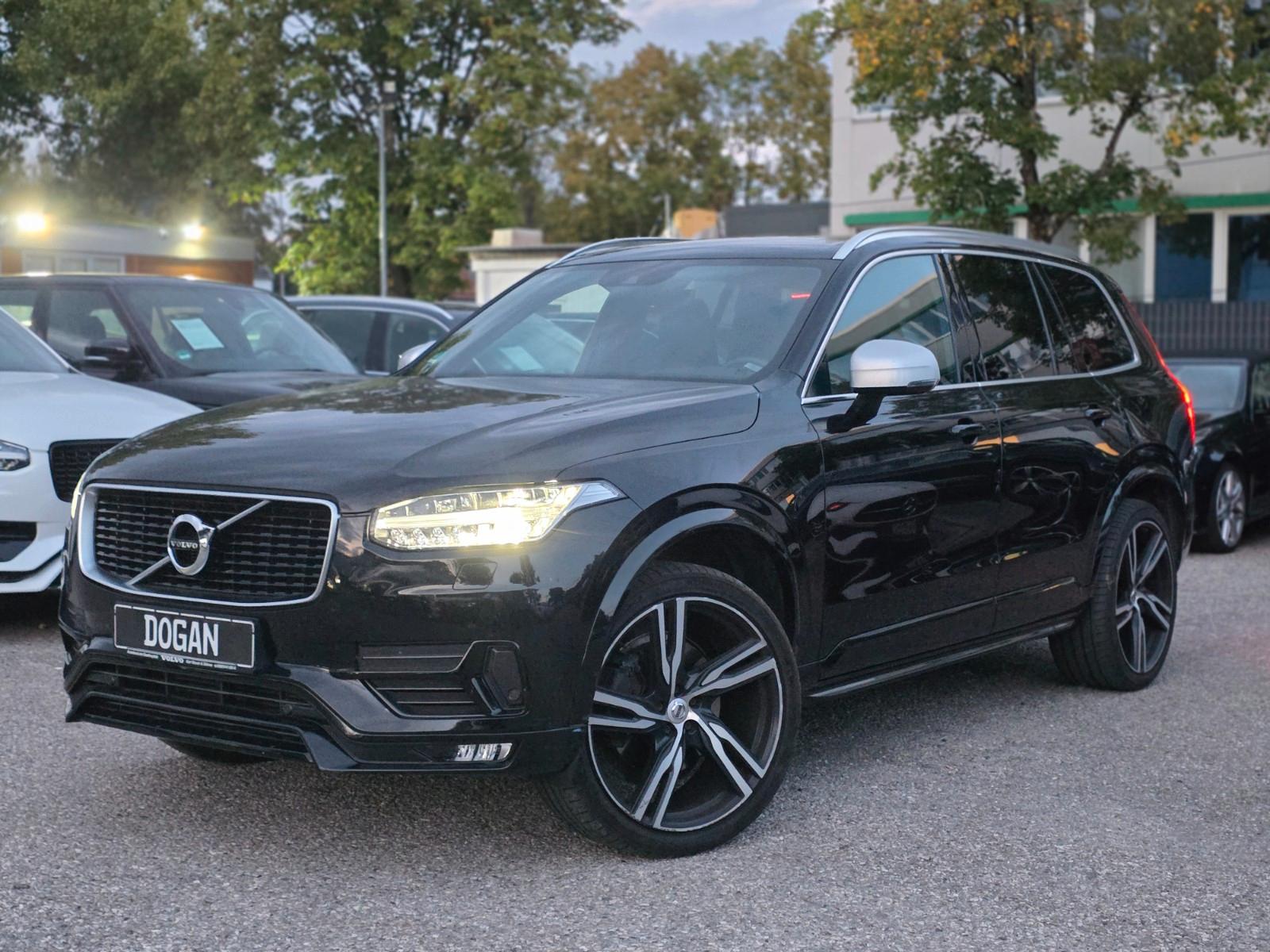 Volvo XC90 D5 R Design AWD |7-Sitzer |AHK |H/K |Pilot