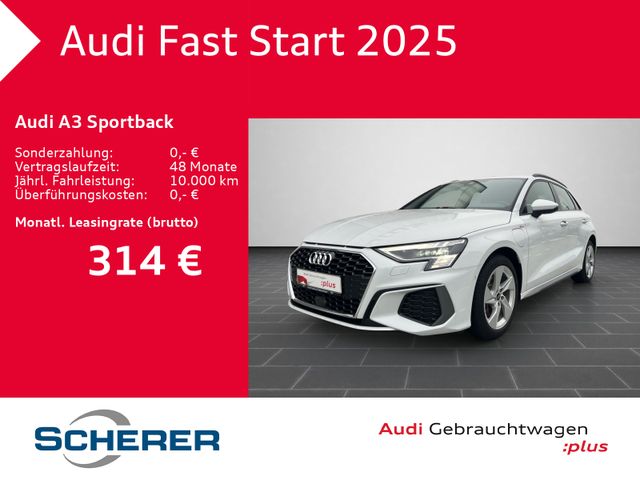 Audi A3 Sportback 40 TFSIe S tro. S LINE MAT-LED NAVI