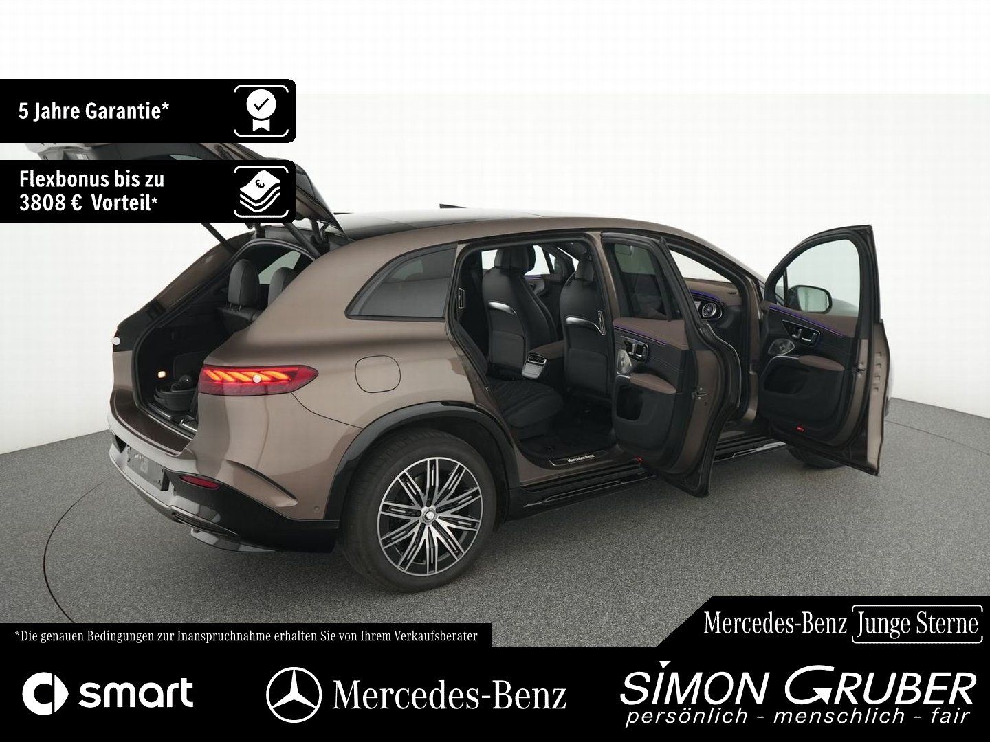 Fahrzeugabbildung Mercedes-Benz EQS 500 4M SUV AMG Sitzklima AHK 7Sitze 118kw