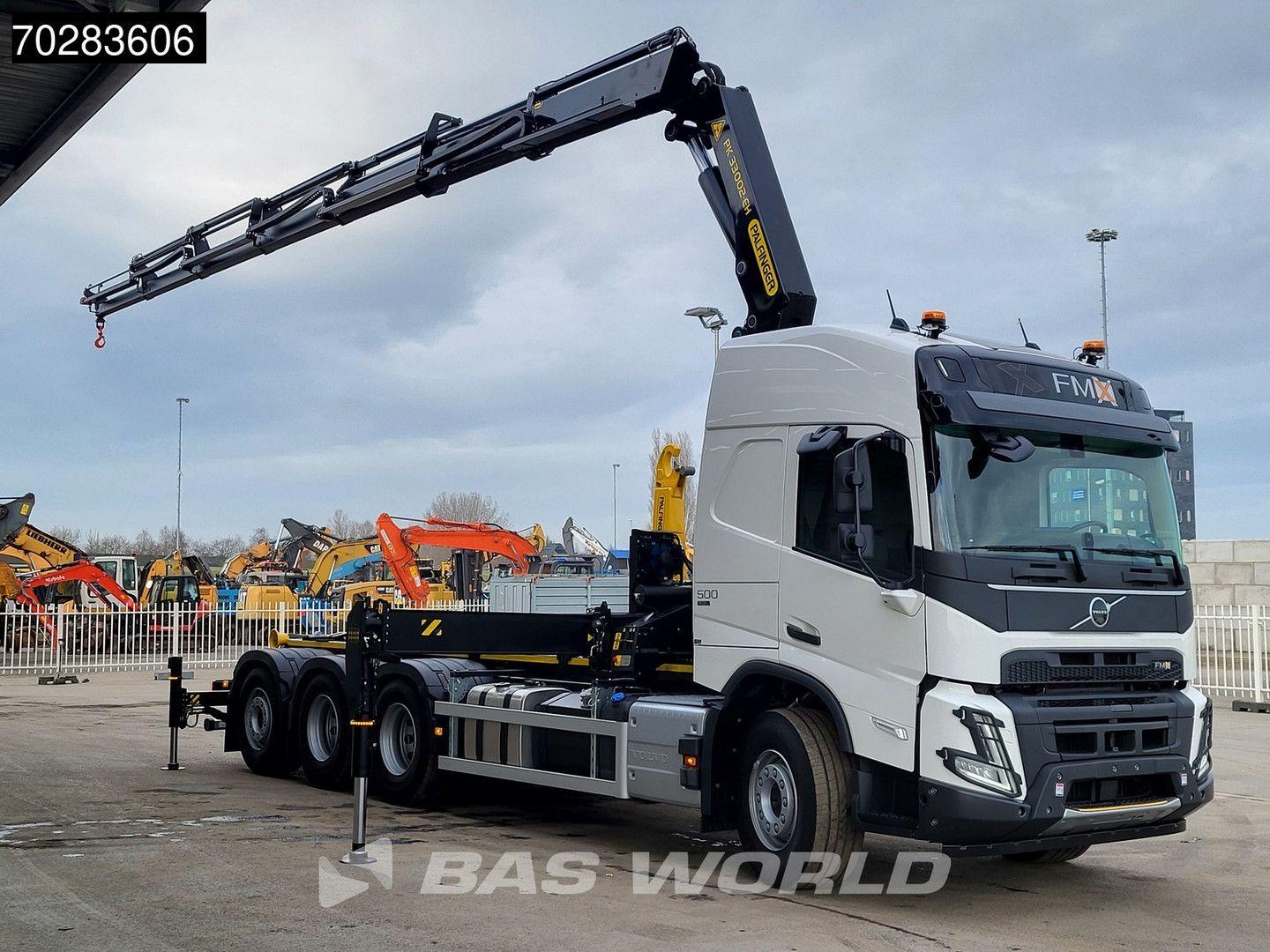 Volvo FMX 500 8X4 NEW! Palfinger PK33002 EH Crane + HT