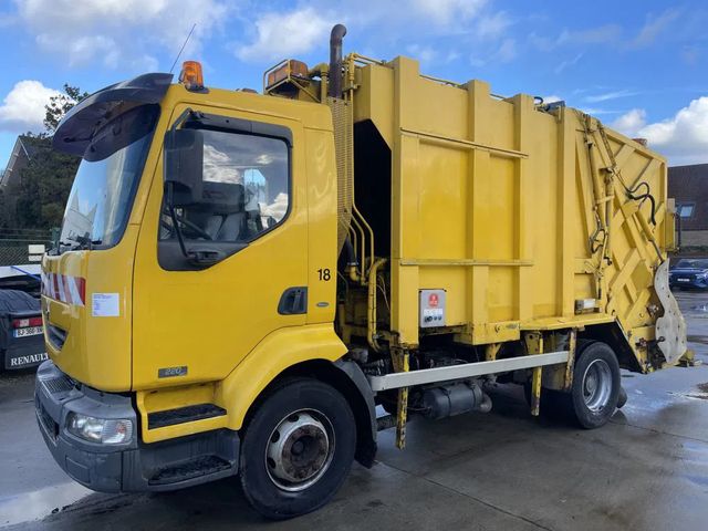 Renault Midlum 220 **REFUSE TRUCK-BENNE ORDURE-MULLWAGEN